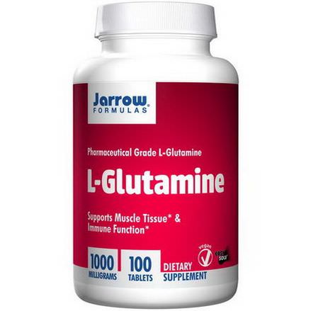 Jarrow Formulas, L-Glutamine, 1000mg, 100 Tablets