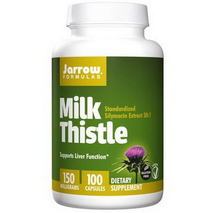 Jarrow Formulas, Milk Thistle, 150mg, 100 Veggie Caps