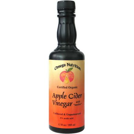 Jarrow Formulas, Omega Nutrition, Apple Cider Vinegar with 