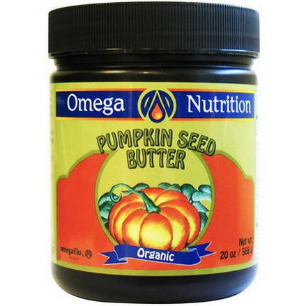 Jarrow Formulas, Omega Nutrition, Organic Pumpkin Seed Butter 568g