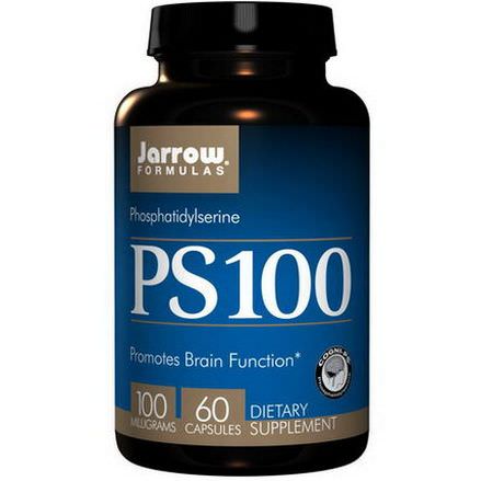 Jarrow Formulas, PS-100, Phosphatidylserine, 100mg, 60 Capsules