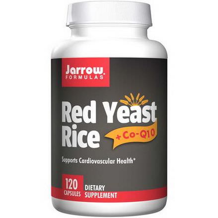 Jarrow Formulas, Red Yeast Rice Co-Q10, 120 Capsules