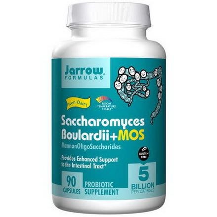 Jarrow Formulas, Saccharomyces Boulardii MOS, 90 Veggie Caps