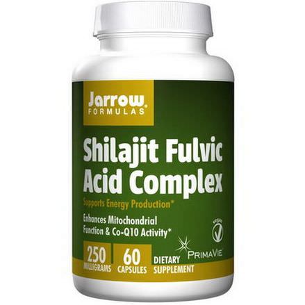 Jarrow Formulas, Shilajit Fulvic Acid Complex, 60 Veggie Caps