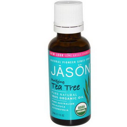 Jason Natural, 100% Organic Oil, Tea Tree 30ml
