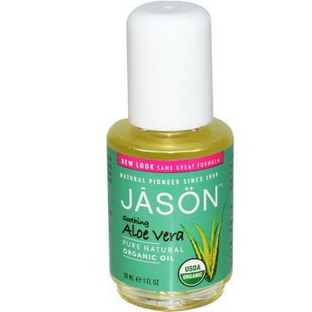 Jason Natural, Aloe Vera, Organic Oil 30ml