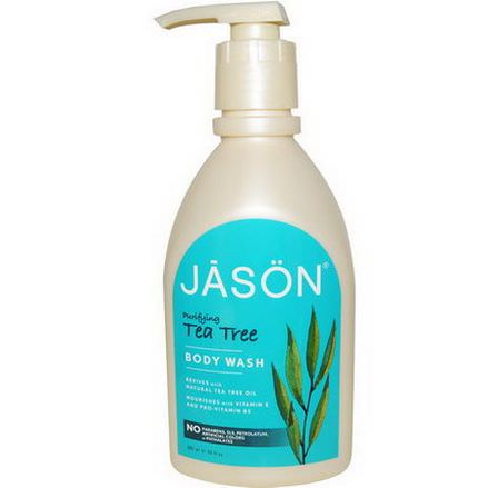 Jason Natural, Body Wash, Purifying Tea Tree 887ml