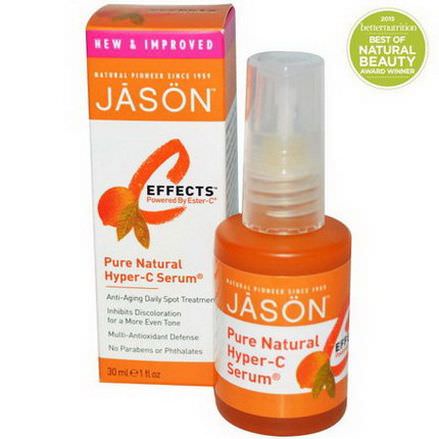 Jason Natural, C-Effects, Hyper-C Serum, Anti-Aging Daily Spot Treatment 30ml
