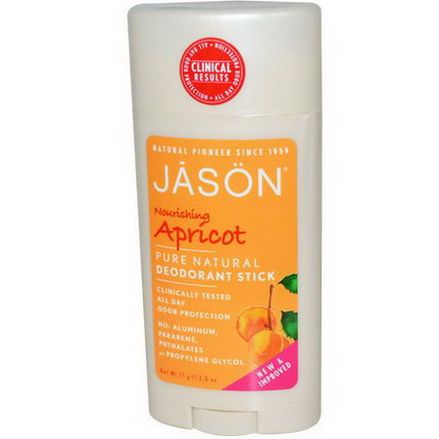 Jason Natural, Deodorant Stick, Nourishing Apricot 71g