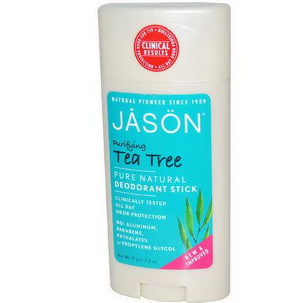 Jason Natural, Deodorant Stick, Purifying Tea Tree 71g