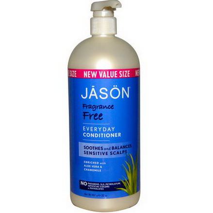 Jason Natural, Everyday Conditioner, Fragrance Free 907g