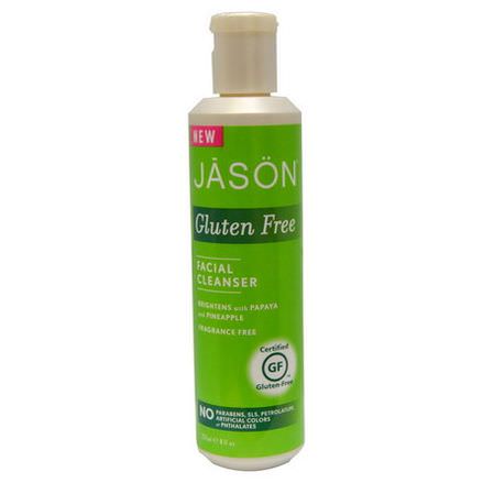 Jason Natural, Gluten Free, Facial Cleanser, Fragrance Free 237ml