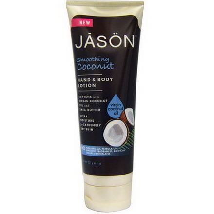 Jason Natural, Hand&Body Lotion, Smoothing Coconut 227g