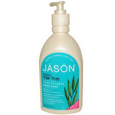 Jason Natural, Hand Soap, Purifying Tea Tree 473ml