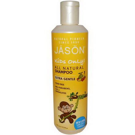 Jason Natural, Kids Only, Shampoo, Extra Gentle 517ml