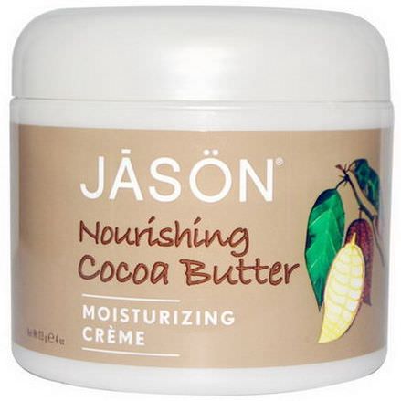 Jason Natural, Moisturizing Creme, Nourishing Cocoa Butter 113g