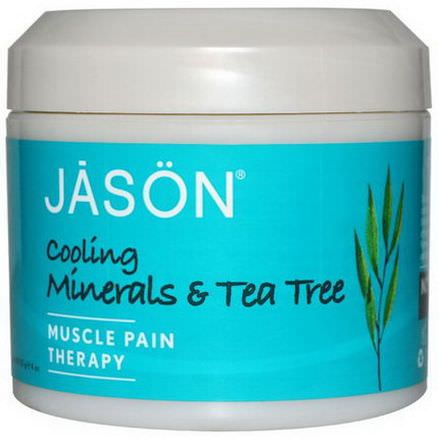 Jason Natural, Muscle Pain Therapy, Cooling Minerals&Tea Tree 113g