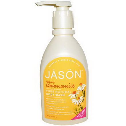Jason Natural, Pure Natural Body Wash, Relaxing Chamomile 887ml