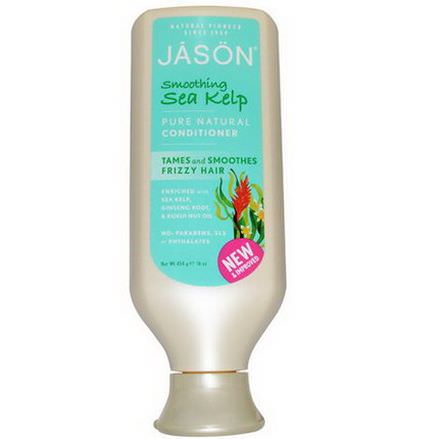 Jason Natural, Pure Natural Conditioner, Smoothing Sea Kelp 454g