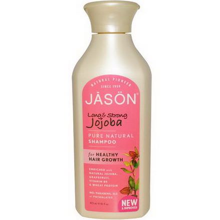 Jason Natural, Pure Natural Shampoo, Long&Strong Jojoba 473ml
