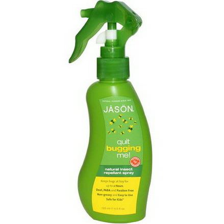 Jason Natural, Quit Bugging Me, Natural Insect Repellant Spray 133ml