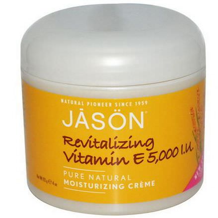 Jason Natural, Revitalizing Vitamin E, 5,000 IU 113g