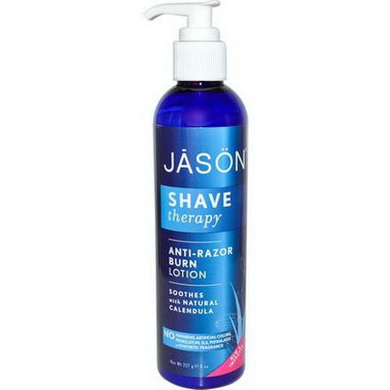 Jason Natural, Shave Therapy, Anti-Razor Burn Lotion 227g