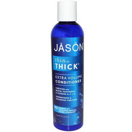 Jason Natural, Thin to Thick, Extra Volume Conditioner 227g