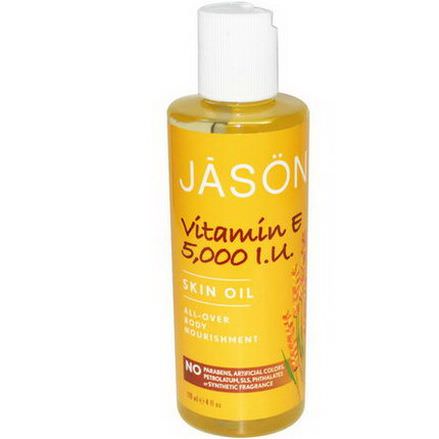Jason Natural, Vitamin E 5,000 I.U. Skin Oil 118ml