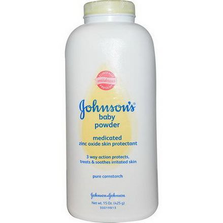Johnson&Johnson, Baby Powder, Medicated 425g