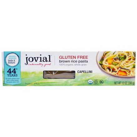 Jovial, Brown Pasta Rice, Capellini 340g