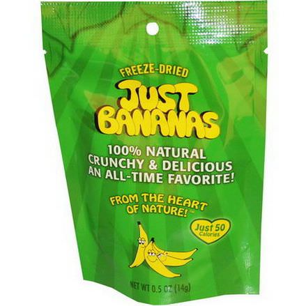 Just Tomatoes Etc, Freeze-Dried Just Bananas 14g