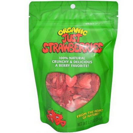 Just Tomatoes Etc, Organic Just Strawberries 34g