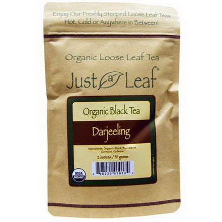 Just a Leaf Organic Tea, Black Tea, Darjeeling 56g