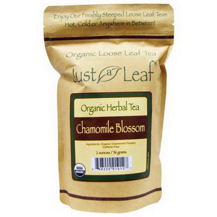 Just a Leaf Organic Tea, Chamomile Blossom 56g