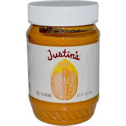 Justin's Nut Butter, Honey Peanut Butter Blend 454g