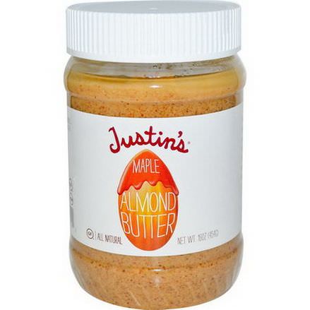 Justin's Nut Butter, Maple Almond Butter 454g