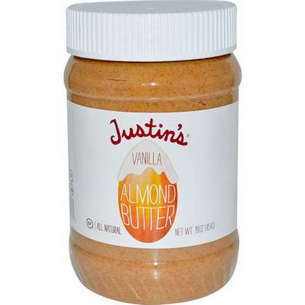 Justin's Nut Butter, Vanilla Almond Butter 454g