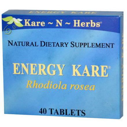 Kare n Herbs, Energy Kare, 40 Tablets