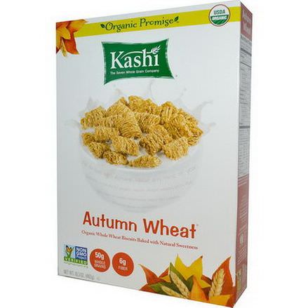 Kashi, Autumn Wheat, Organic Whole Wheat Biscuit Cereal 462g