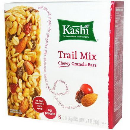 Kashi, Chewy Granola Bars, Trail Mix, 6 Bars 35g