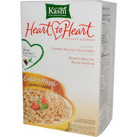 Kashi, Heart to Heart, Instant Oatmeal, 8 Packets 43g Each