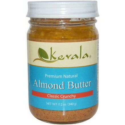 Kevala, Almond Butter, Classic Crunchy 340g