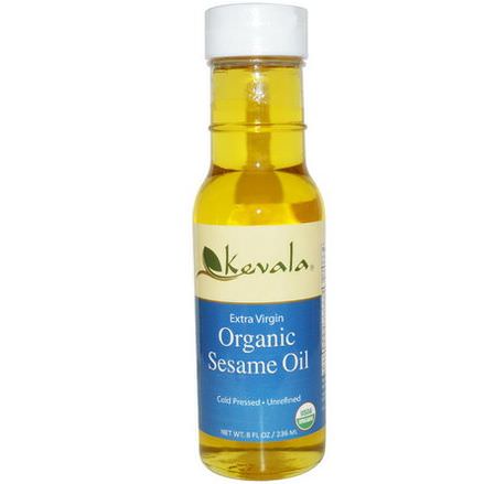Kevala, Extra Virgin Organic Sesame Oil 236ml