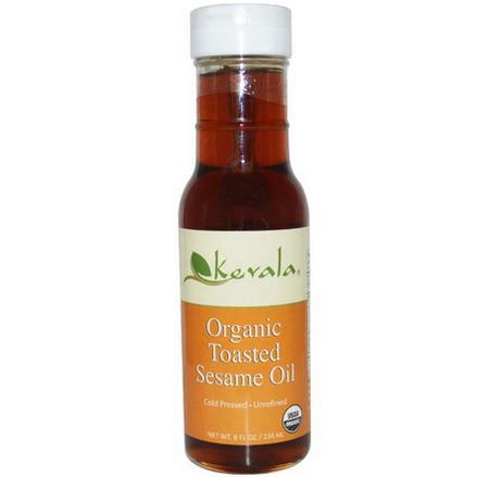 Kevala, Organic Toasted Sesame Oil 236ml