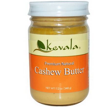 Kevala, Premium Natural Cashew Butter 340g