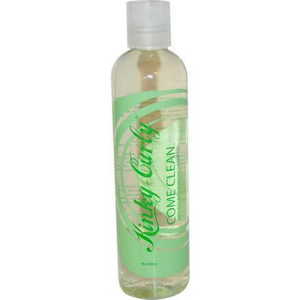 Kinky-Curly, Come Clean, Natural Moisturizing Shampoo 236ml