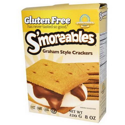Kinnikinnick Foods, S'moreables, Graham Style Crackers 220g