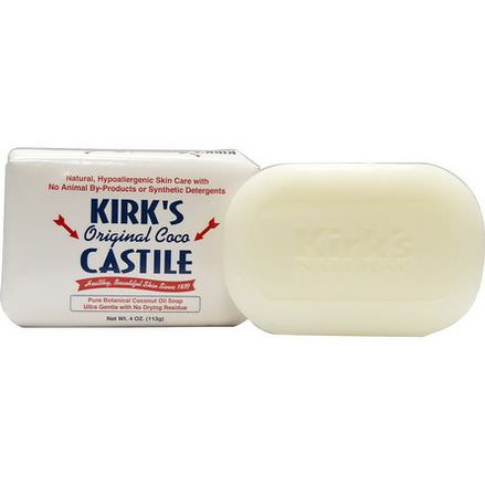 Kirk's, Original Coco Castile Soap Bar 113g