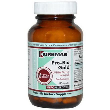 Kirkman Labs, Pro-Bio Gold, Hypoallergenic Ice